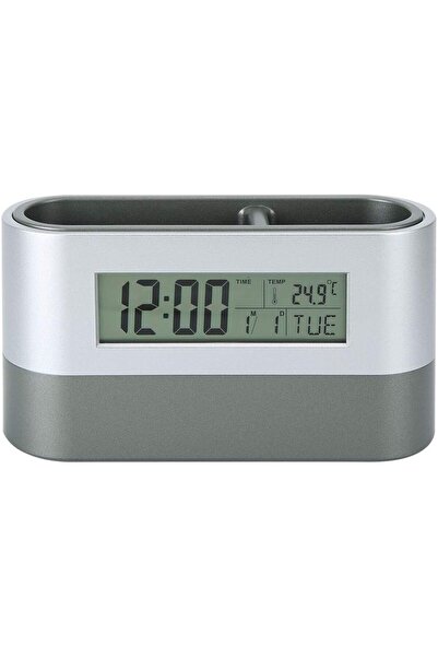 STARSTAR Digital LCD desktop pen holder, electronic pen cup alarm clock, with...