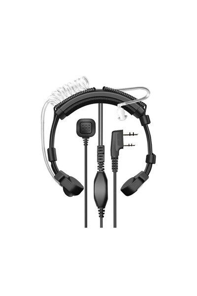 STARSTAR Adjustable telescopic walkie-talkie headset for UV-5R BF-888S, with ...