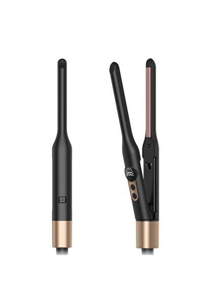 STARSTAR Mini 2-in-1 hair straightener/curling iron, cordless design, easy to...
