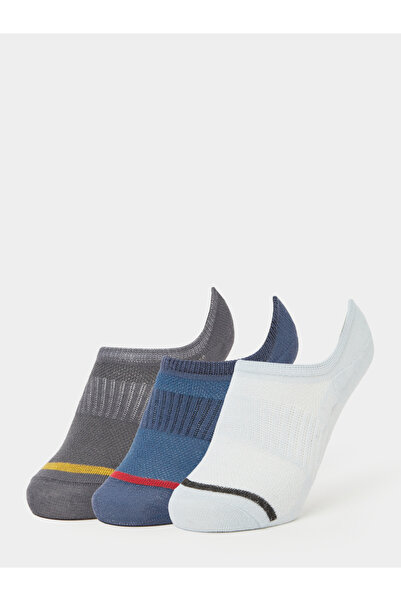 Styli Pack of 3 - Breathable Striped Detail Soft Socks