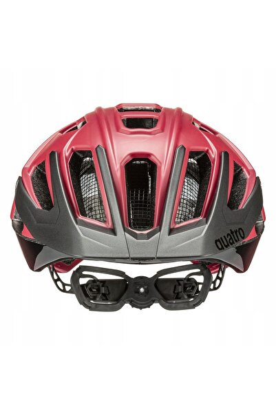 Uvex Cască de ciclism Quatro CC roșu/negru mat 52-57 cm