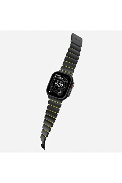 NO BRAND Curea, brățară pentru ceasul Apple Watch 49/46/45/44 mm, model Nomad...