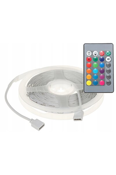 NO BRAND Bandă LED RGB 5 m Telecomandă VIRONE 12 V