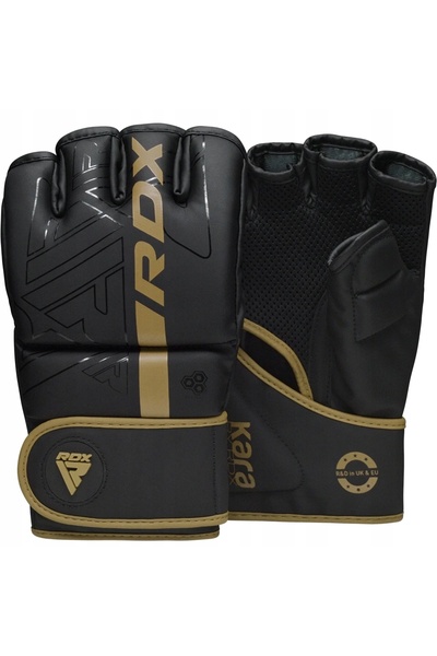 RDX Mănuși MMA de antrenament F6 Kara Negru/Auriu mărime L