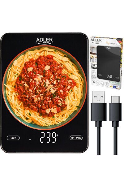 adler Cântar electronic de bucătărie 1G / 10KG, de înaltă precizie, pentru uz...