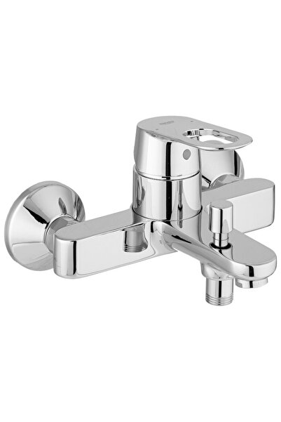 Grohe BAULOOP baterie monocomandă de perete cromată pentru cadă și duș