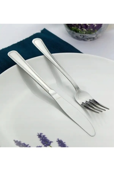 NO BRAND Set de tacâmuri AMEFA BOLOGNA UE 30 piese, cutie pliabilă / pentru 6...