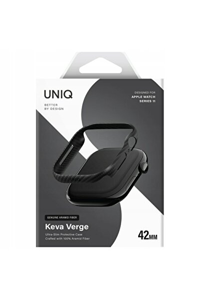 NO BRAND Husă UNIQ Keva Verge pentru Apple Watch Series 10 / 11 42 mm, negru