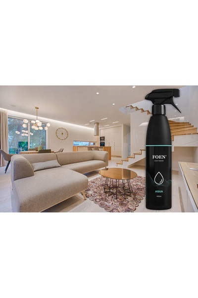 NO BRAND FOEN Aqua 450ml - Odorizant auto cu citrice și mentă piperată