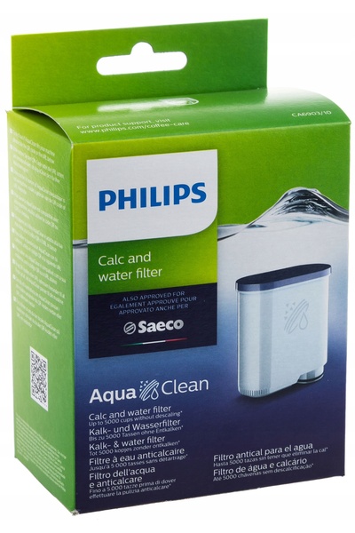 Philips Filtru de apă pentru aparatul de cafea LatteGo Latte Go AquaClean CA6903