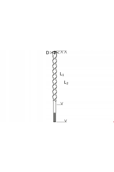 Bosch Burghiu SDS-plus durabil 5 20/400/450 pentru beton