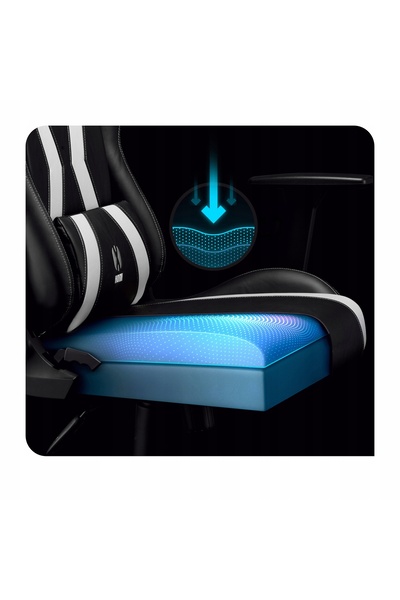 NO BRAND Fotel de gaming Diablo Chairs X-Horn 2.0 dimensiune normală alb-negru
