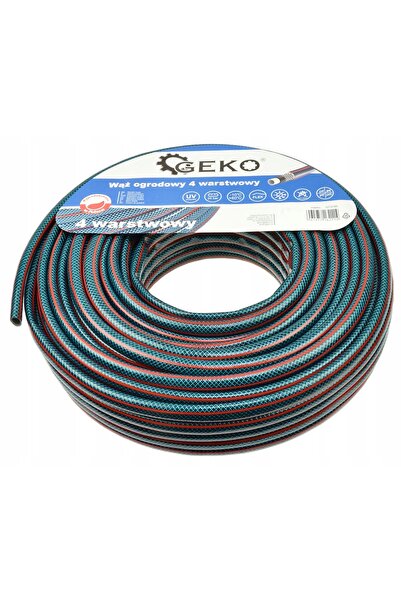 GEKO Furtun de grădină 4 straturi 1/2 " 50m furtun de irigații fabricat în PL