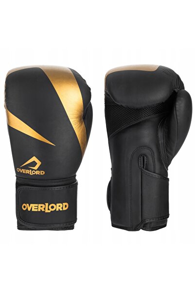 OVERLORD Mănuși de box din piele despicată de 12oz