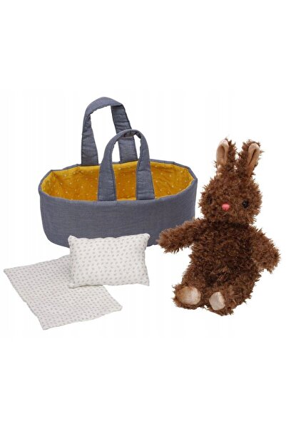 NO BRAND Iepure de pluș într-o gondolă Moppettes Manhattan Toy