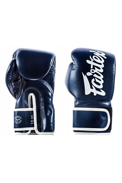 Fairtex Mănuși de motociclist din microfibră albastră de 10 oz