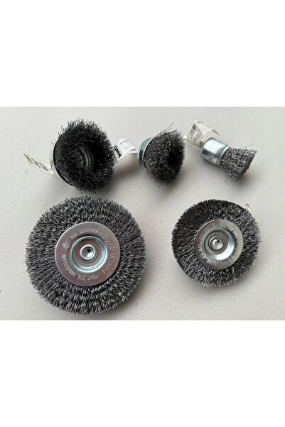 Bosch Set de perii de sârmă KWB pentru bormașină, cu tijă hexagonală de 1/4 i...