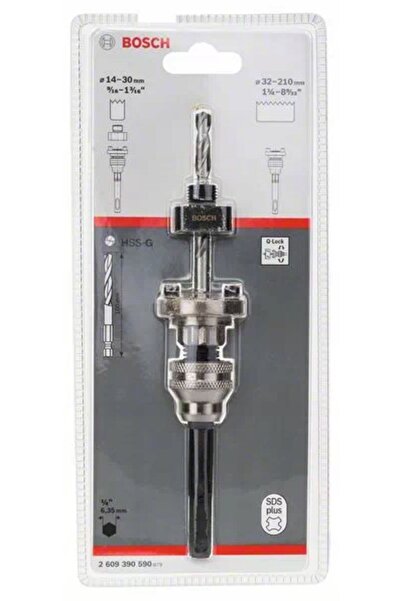 Bosch Adaptor SDS-Plus pentru burghie HSS-bimetalice