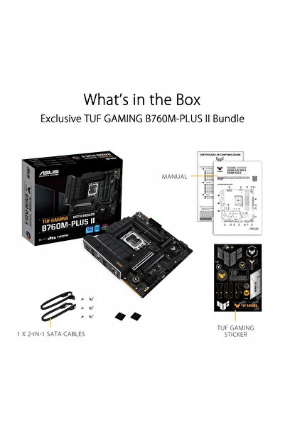 ASUS Placă de bază Micro ATX TUF GAMING B760M-PLUS II