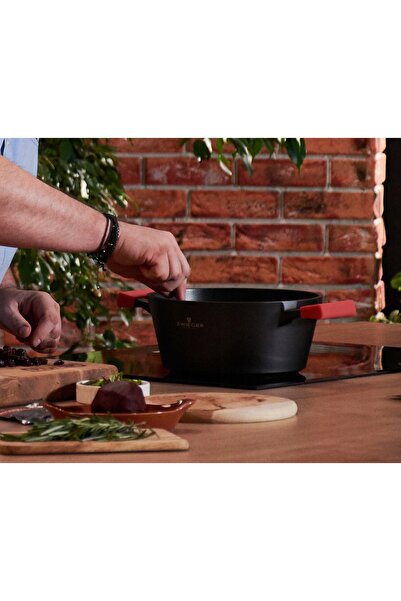 ZWIEGER Set complet de vase OBSIDIAN 3l/ 5l / 4 piese, cu strat antiaderent, ...