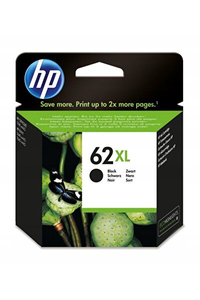 HP Tus 62XL negru, 600 strunări. Cerneală instantanee