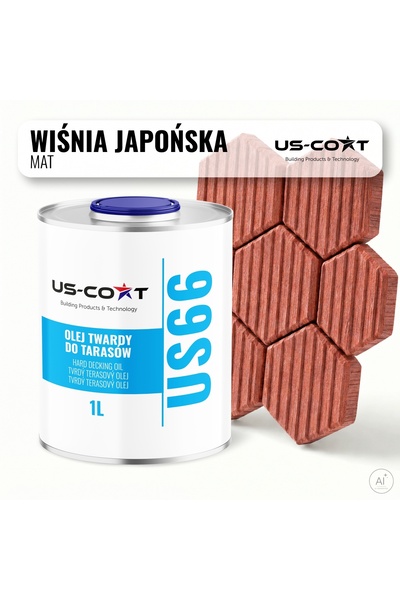 NO BRAND Ulei pentru terase și mobilier de grădină Cireș Japonez 1L Protector...