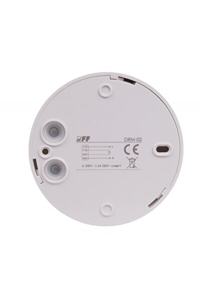 F&F DİZAYN 360ST IP40 5A 230V AC ALB F&F DRM-02 SENZOR DE PREZENȚĂ CU MICROUNDE