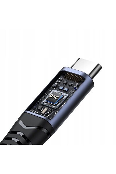 NO BRAND Adaptor convertor DAC, USB-C la USB tip C, mufă de 3,5 mm, Joyroom