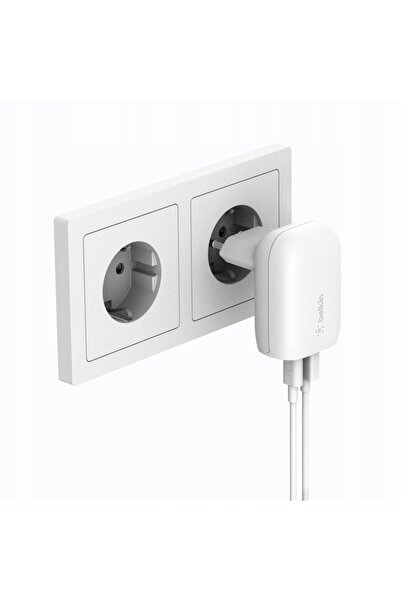 NO BRAND Încărcător de rețea Belkin WCB007VFWH 37 W (alb) pentru Samsung și A...