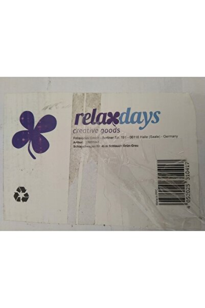 Relaxdays Cărucior cu furtun de 45m, tambur de grădină de 1/2 inch, cu roți