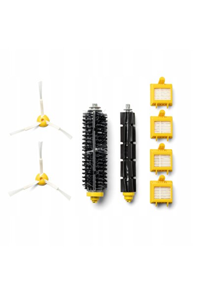 NO BRAND Kit Accesorii Pentru iRobot Roomba Seria 700 4x Filtru 2x Perie 2x Rolă