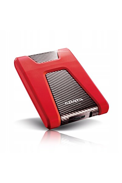 Adata Hard disk extern HD650 1TB USB 3.2 Gen. 1 Roșu Argintiu