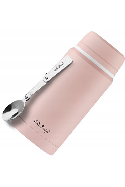NO BRAND FUORI PINK THERMOS 750 Recipient termoizolant pentru supă, pentru se...