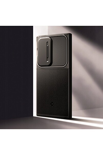 Spigen Husă pentru Galaxy S24 Ultra, carcasă rigidă cu protecție pentru lenti...