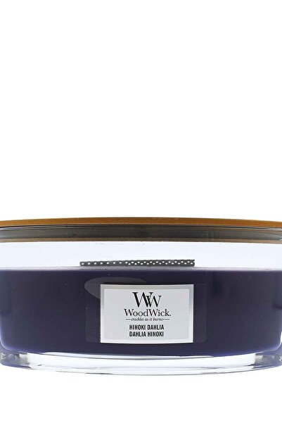 WoodWick Αρωματικό κερί Hinoki Dahlia με ξύλινο φυτίλι, 453,6 γρ.
