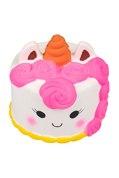 OEM Jucărie Squishy, cu revenire lentă, model tort unicorn, 12x11 cm