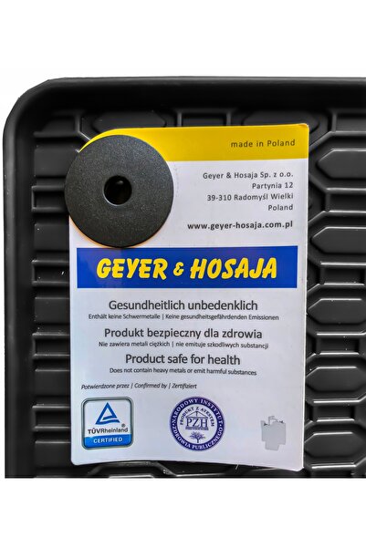 NO BRAND Covorașe auto din cauciuc, ștergătoare, dimensiune standard pentru K...