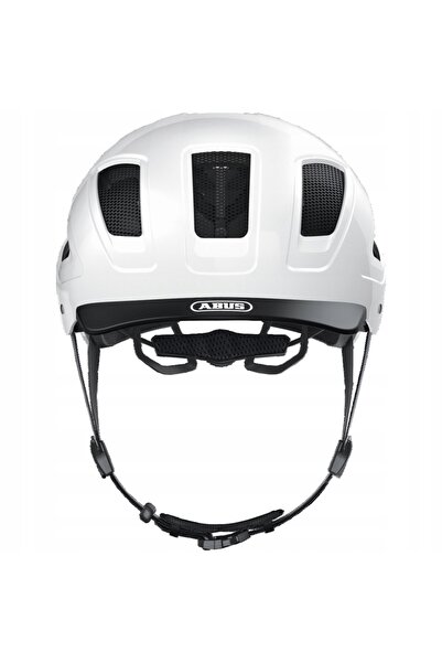 Abus Casca de bicicletă urbană Hyban 2.0 Polar White (Mărimea XL)