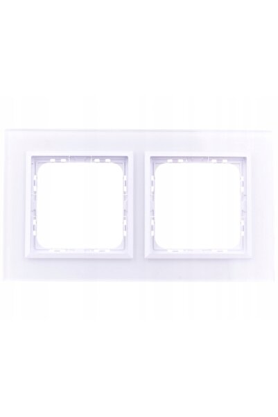 NO BRAND PRESTIGE CADRU DUBLU 4mm OSPEL SONATA R-2RGC/31/00 STICLĂ ALBĂ