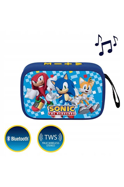 LEXIBOOK Jucărie boxă mobilă Sonic The Hedgehog BT018SN