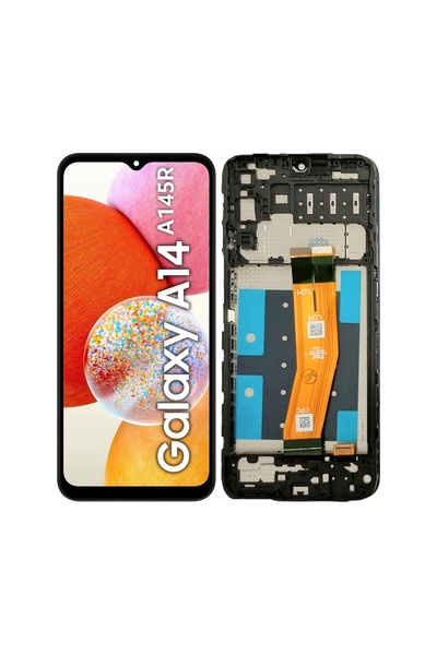 NO BRAND Display pentru Samsung Galaxy A14 4G Ecran LCD Panou de afișaj cu ra...