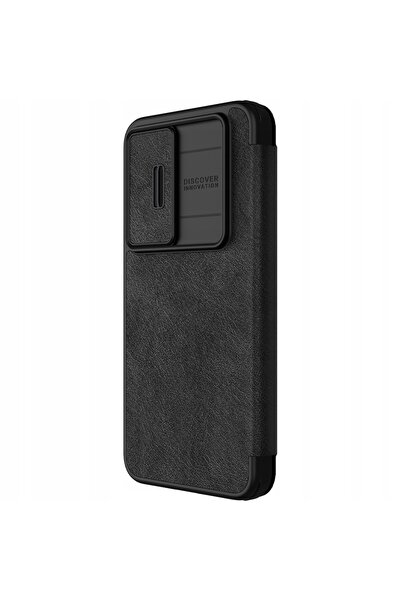 NO BRAND Husă din piele Nillkin cu clapetă și Camshield pentru Galaxy S24 FE