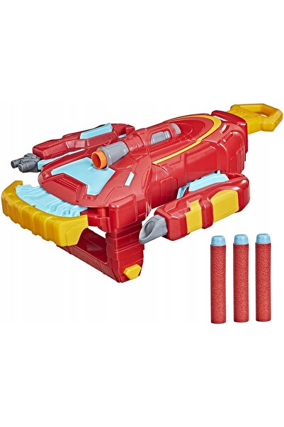 Hasbro NERF F0266 AVENGERS MECH STRIKE LAUNCHER GLOVE IRON MAN + 3 săgeți