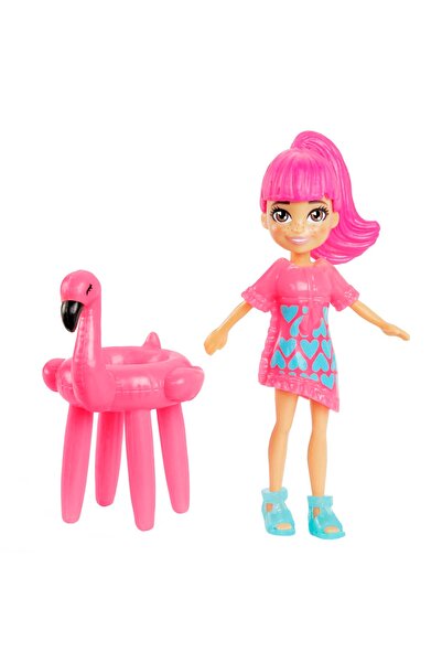 Polly Pocket LALKA SPORTS SET baschet pentru piscină, set de joacă +4 ani