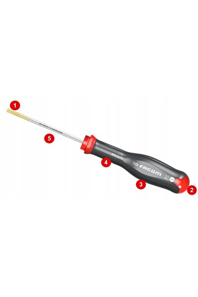 NO BRAND SET 6 ȘURUBELNIȚE IZOLATE PENTRU ELECTRIONICĂ 1000V FACOM