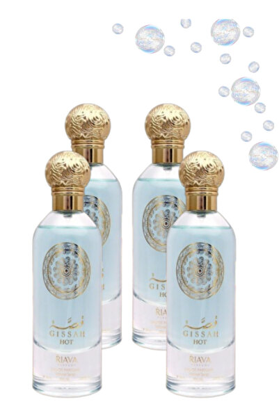 RIAVA PERFUME 4 قطع عطر جيسة هوت بلاك 85 مل