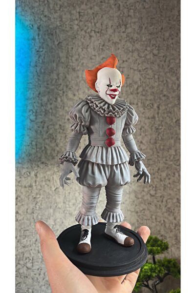 MER3D PENNYWİSE 25 CM BOYALI FİGÜR