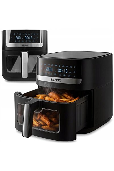 NO BRAND Friteuză cu aer cald și grill, antiaderentă, 8L, LED