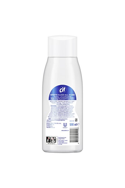 Cif Cartuș de curățare reîncărcabil Infinite Refill cu sare de mare 3x590ml