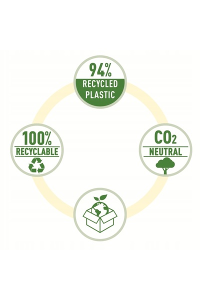 Leitz Capsator NeXXt recycle, până la 25 de coli, albastru x2